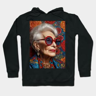 Iris Apfel Hoodie